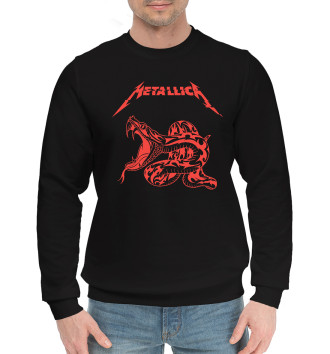 Мужской Хлопковый свитшот Metallica