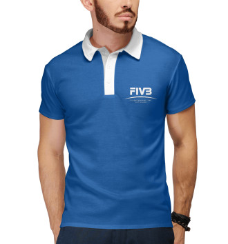 Мужское Рубашка поло FIVB