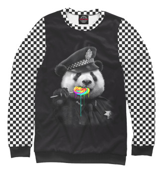 Женский Толстовка Panda Cop