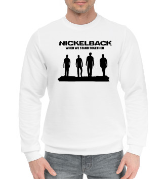 Мужской Хлопковый свитшот Nickelback