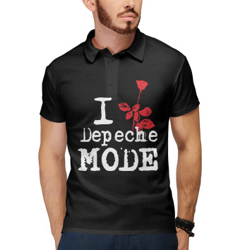 Мужское Рубашка поло Depeche Mode