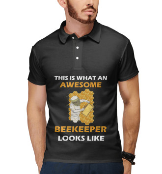 Мужское Рубашка поло Пчеловодство