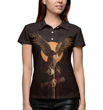 Женское Рубашка поло Twin Peaks Owl