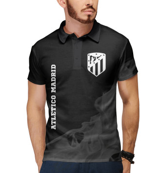 Мужское Рубашка поло Atletico Madrid Sport Black
