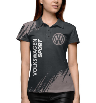 Женское Рубашка поло Volkswagen | Sport