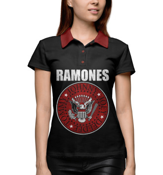 Женское Рубашка поло Ramones