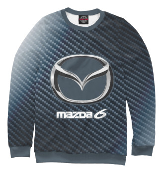 Мужской Толстовка Mazda 6 - Карбон