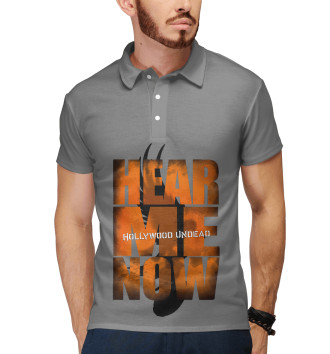 Мужское Рубашка поло Hollywood Undead HMN