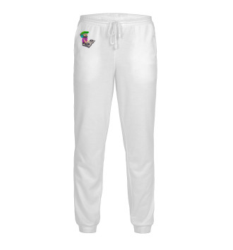 Мужские Спортивные штаны Shift DjMan White