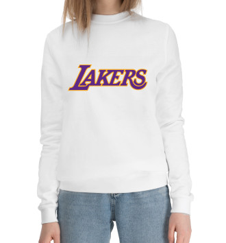 Женский Хлопковый свитшот Lakers