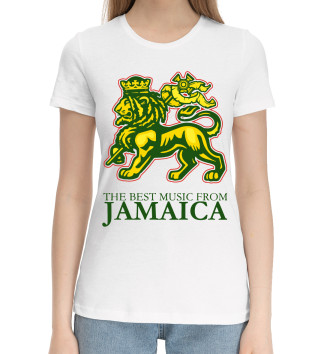 Женская Хлопковая футболка Jamaica