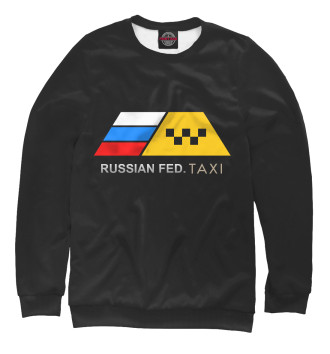 Мужской Толстовка Russian Federation Taxi