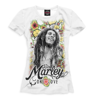 Женская Футболка Bob Marley