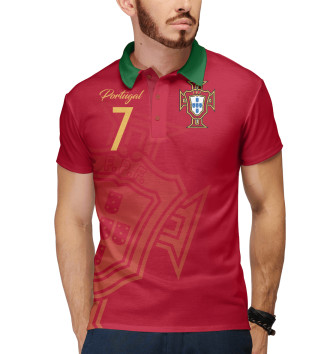 Мужское Рубашка поло Криштиану Роналду - Сборная Португалии