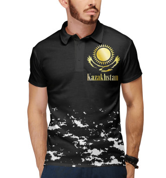 Мужское Рубашка поло Kazakhstan