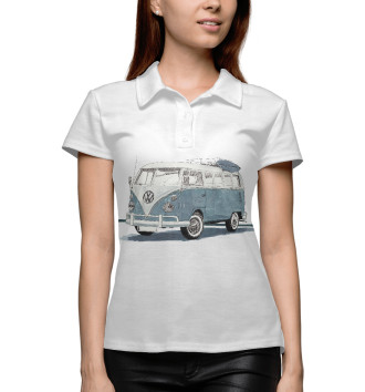 Женское Рубашка поло VW T1