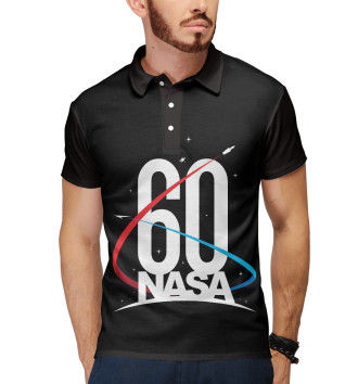 Мужское Рубашка поло NASA 60 лет