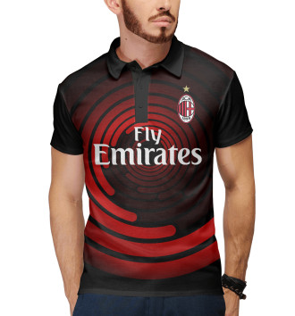 Мужское Рубашка поло AC Milan