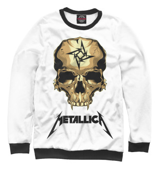 Мужской Толстовка Metallica Skull