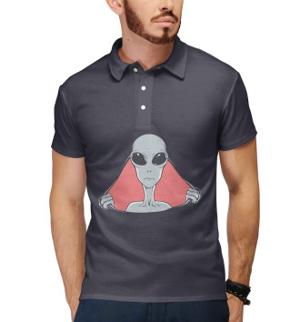 Мужское Рубашка поло Инопланетянин