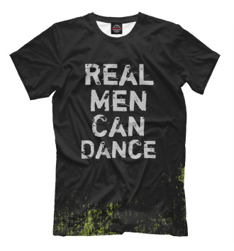 Футболка для мальчиков Real Men Can Dance