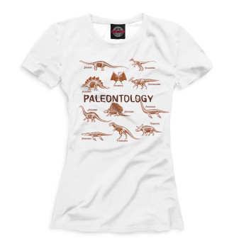 Женская Футболка Paleontology