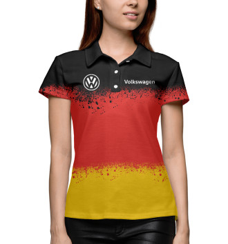 Женское Рубашка поло Volkswagen Germany