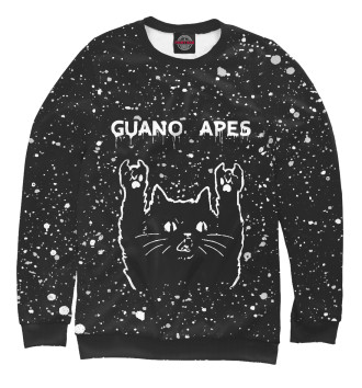 Женский Толстовка Guano Apes + Рок Кот
