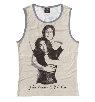 Майка для девочек John Lennon & Yoko Ono