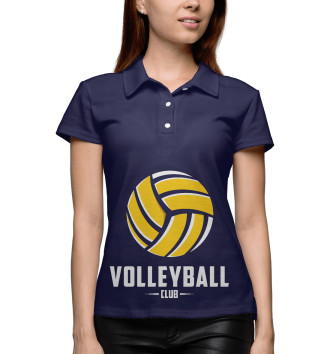 Женское Рубашка поло Волейбол