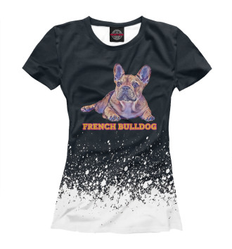 Футболка для девочек French Bulldog Lover