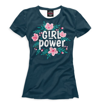 Футболка для девочек Girl power