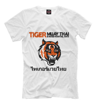 Мужская Футболка Tiger muay thai