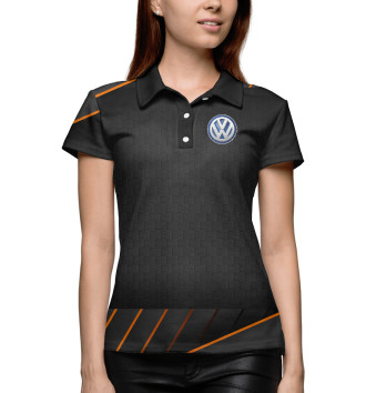 Женское Рубашка поло Volkswagen / Фольцваген
