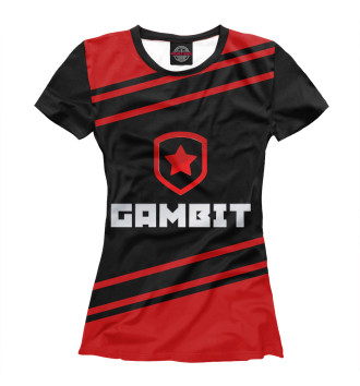 Женская Футболка Gambit