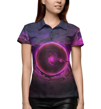 Женское Рубашка поло Dark Star Singularity