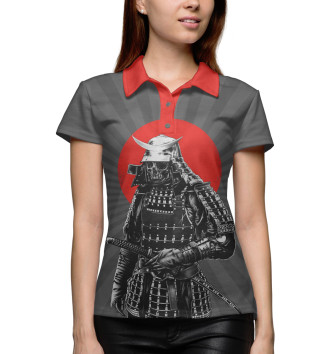 Женское Рубашка поло Мертвый самурай