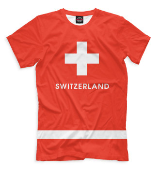 Футболка для мальчиков Сборная Швейцарии