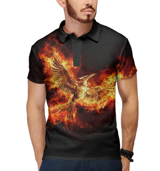 Мужское Рубашка поло Hunger Games