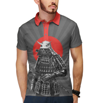 Мужское Рубашка поло Мертвый самурай