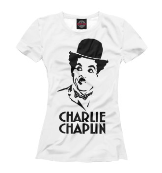Футболка для девочек Чарли Чаплин