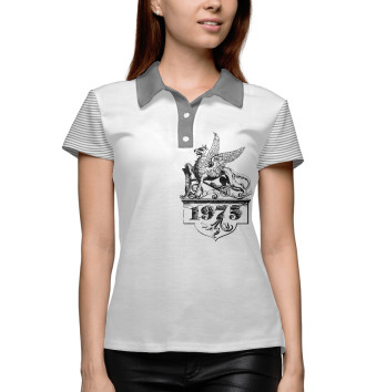 Женское Рубашка поло 1975 год Оберег Грифон