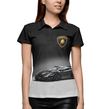 Женское Рубашка поло Lamborghini