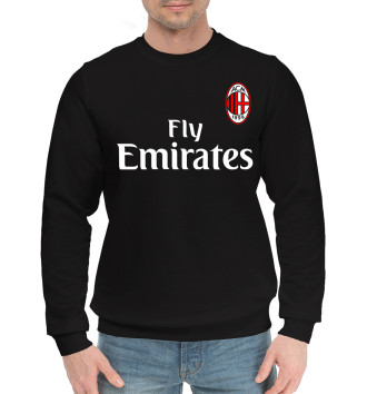 Мужской Хлопковый свитшот AC Milan