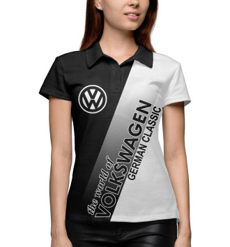 Женское Рубашка поло Volkswagen