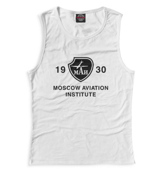 Майка для девочек Moscow Aviation Institute