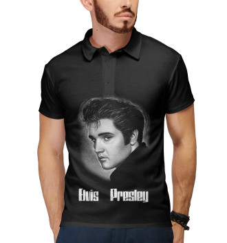 Мужское Рубашка поло Elvis Presley