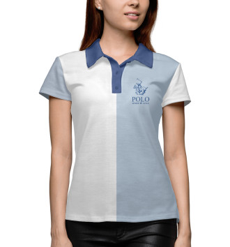 Женское Рубашка поло Polo Sport Blue sky