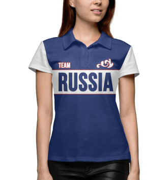 Женское Поло Team Russia