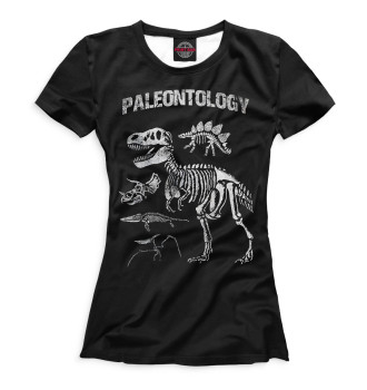 Женская Футболка Paleontology